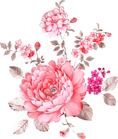 Pink Flowers - Pink Flower Overlays Png,Transparent Pink Flo